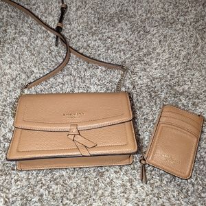 Kate Spade Knott Crossbody and wallet